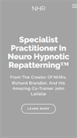 Mobile Screenshot of neurohypnoticrepatterning.com